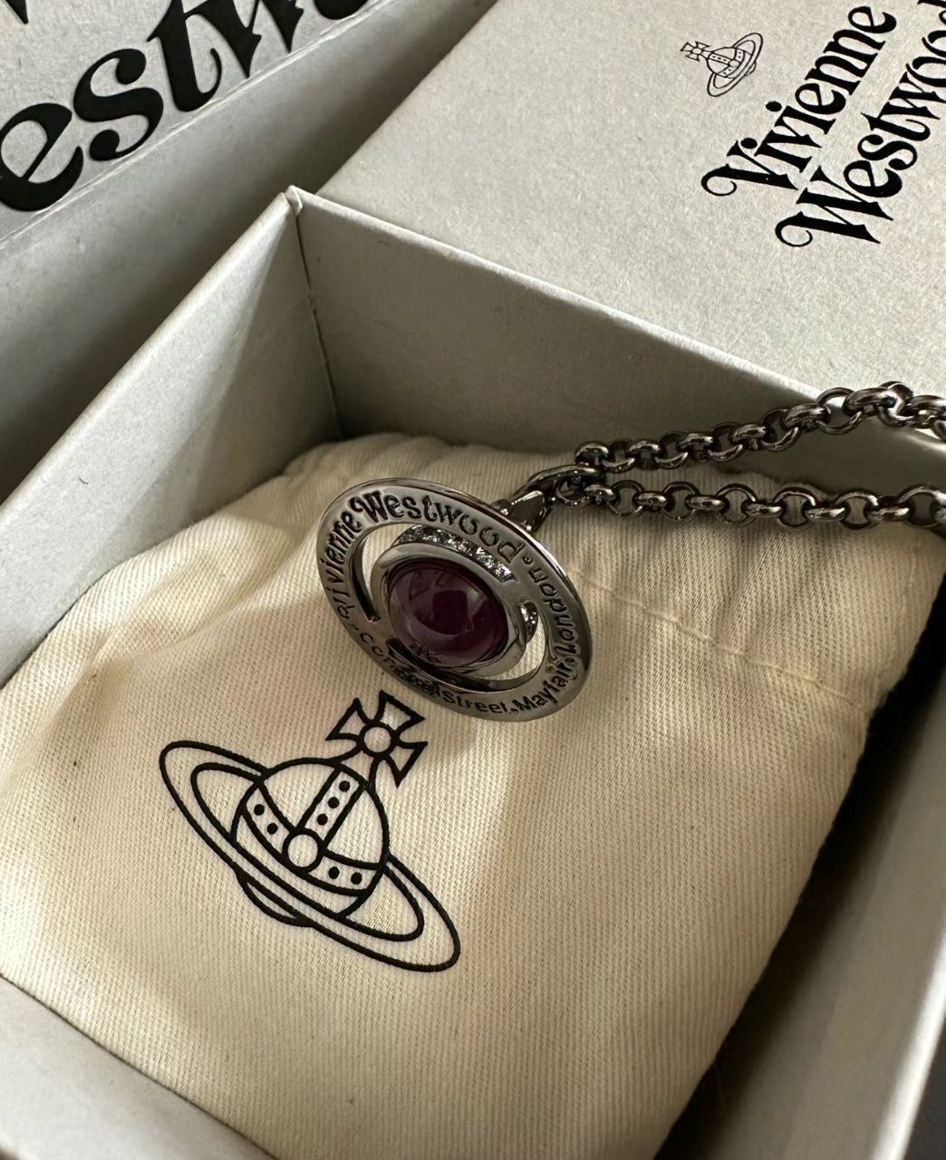 Vivienne Westwood 1;1 Blood Orb Necklace