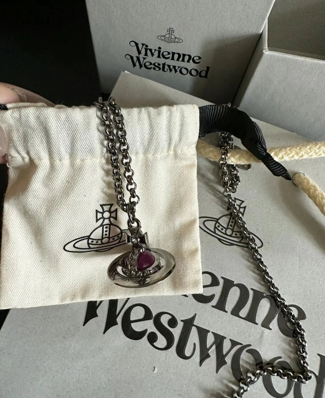 Vivienne Westwood 1;1 Blood Orb Necklace