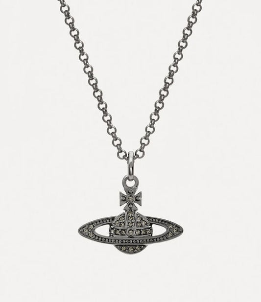 Vivienne Westwood 1;1 Black Bas Necklace